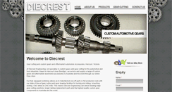 Desktop Screenshot of diecrest.com.au